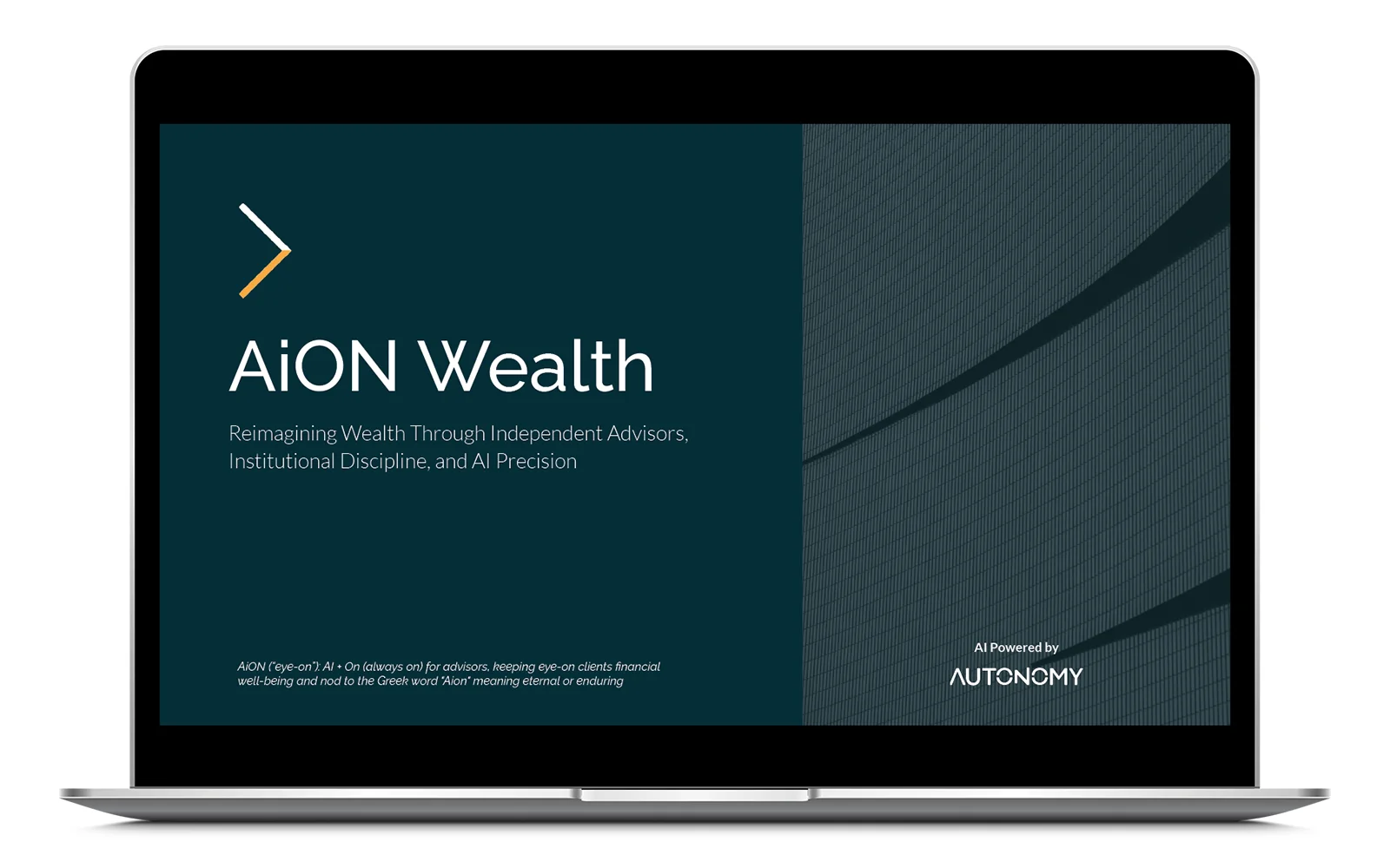 AiON Wealth deck — cover