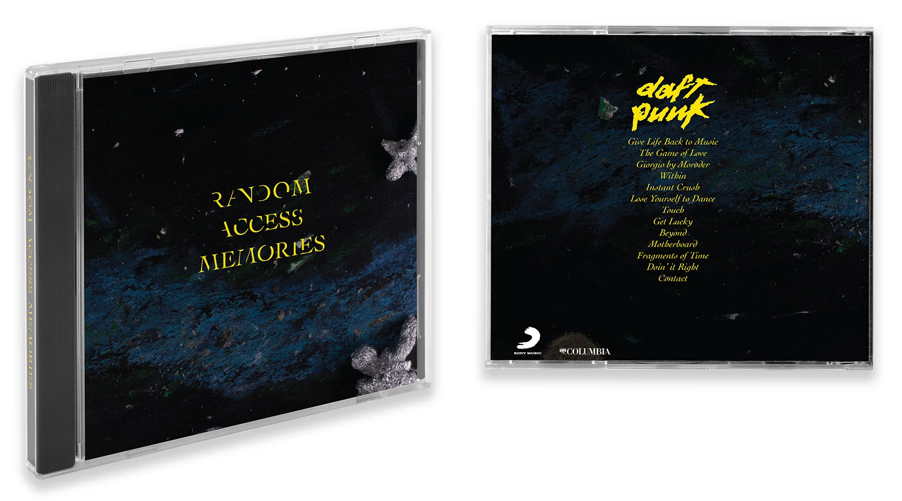 Random Access Memories — album cover CD mockup