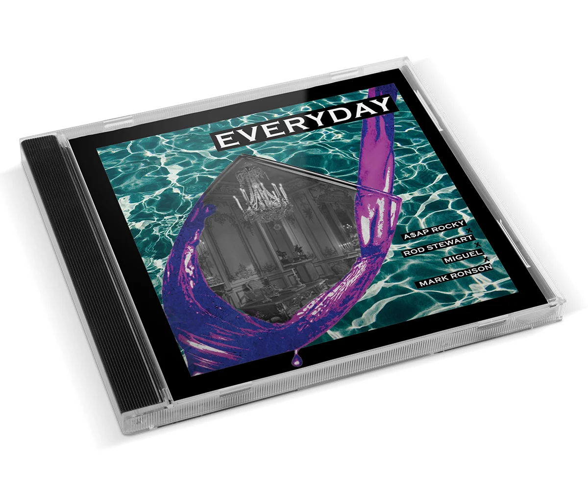 Everyday — album cover CD mockup