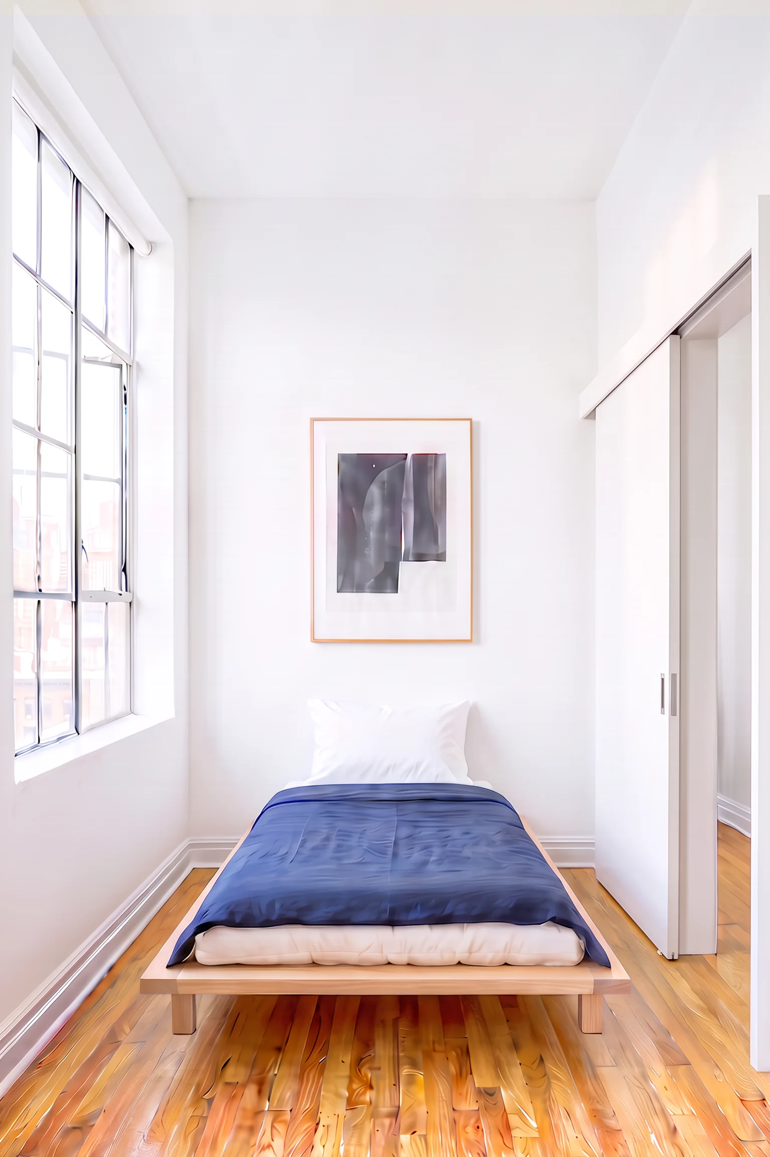 Bed frame made up