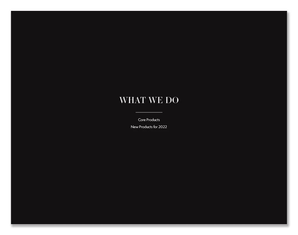 Brandon Blackwood brand book — section divider