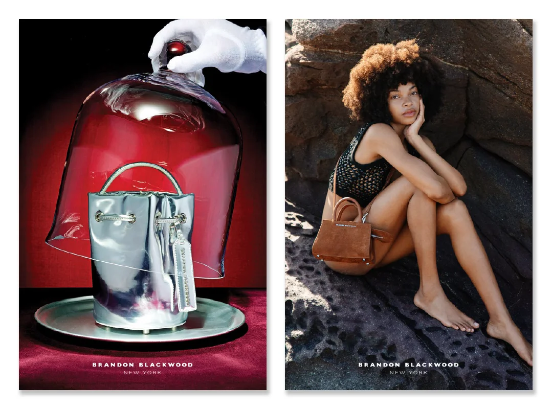 Brandon Blackwood postcards — fronts