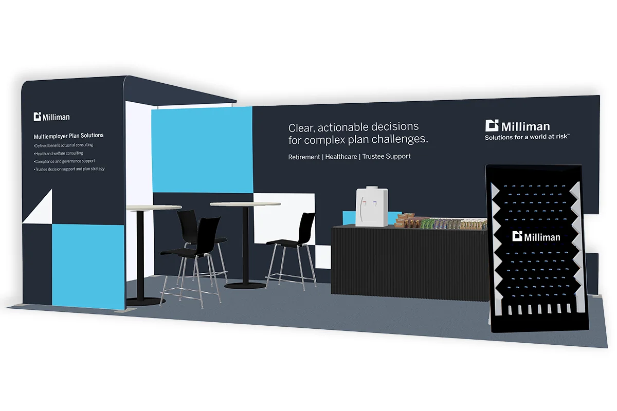 Milliman at IFEBP — Multiemployer Plan Solutions booth design