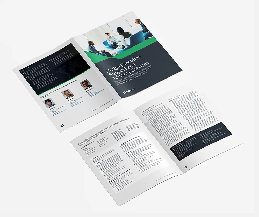 Milliman brochure — Hedge Execution Support and Advisory Services