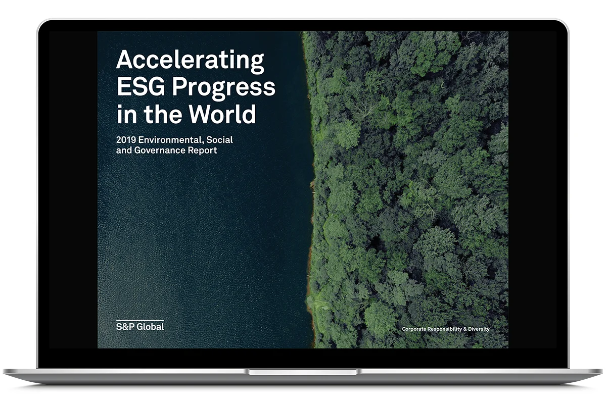 2019 ESG Report — cover