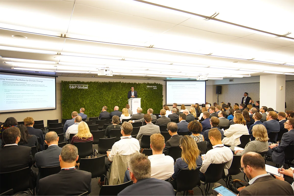Climate Week 2019 — stage