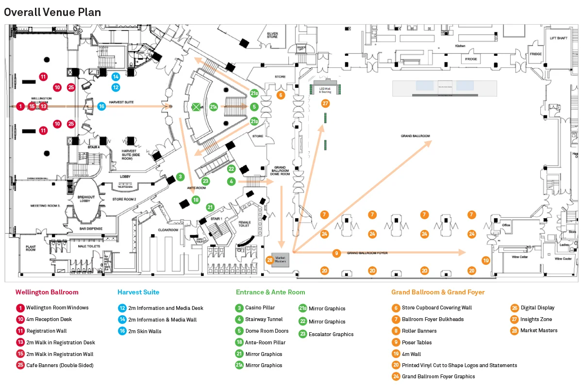 LOEF 2019 — floor plan